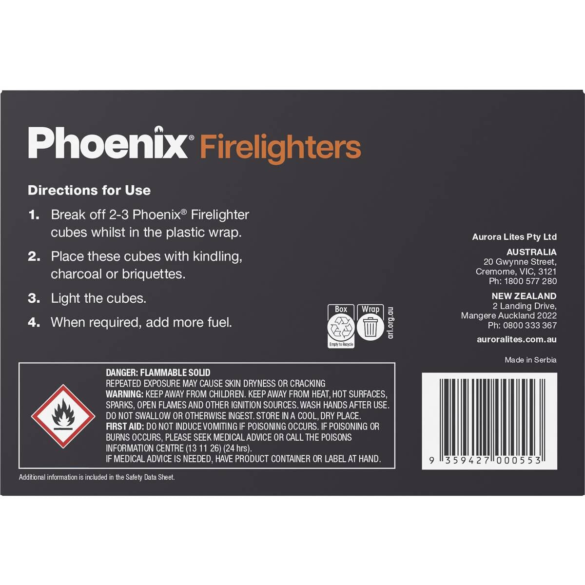 Phoenix Firelighters 40 pack