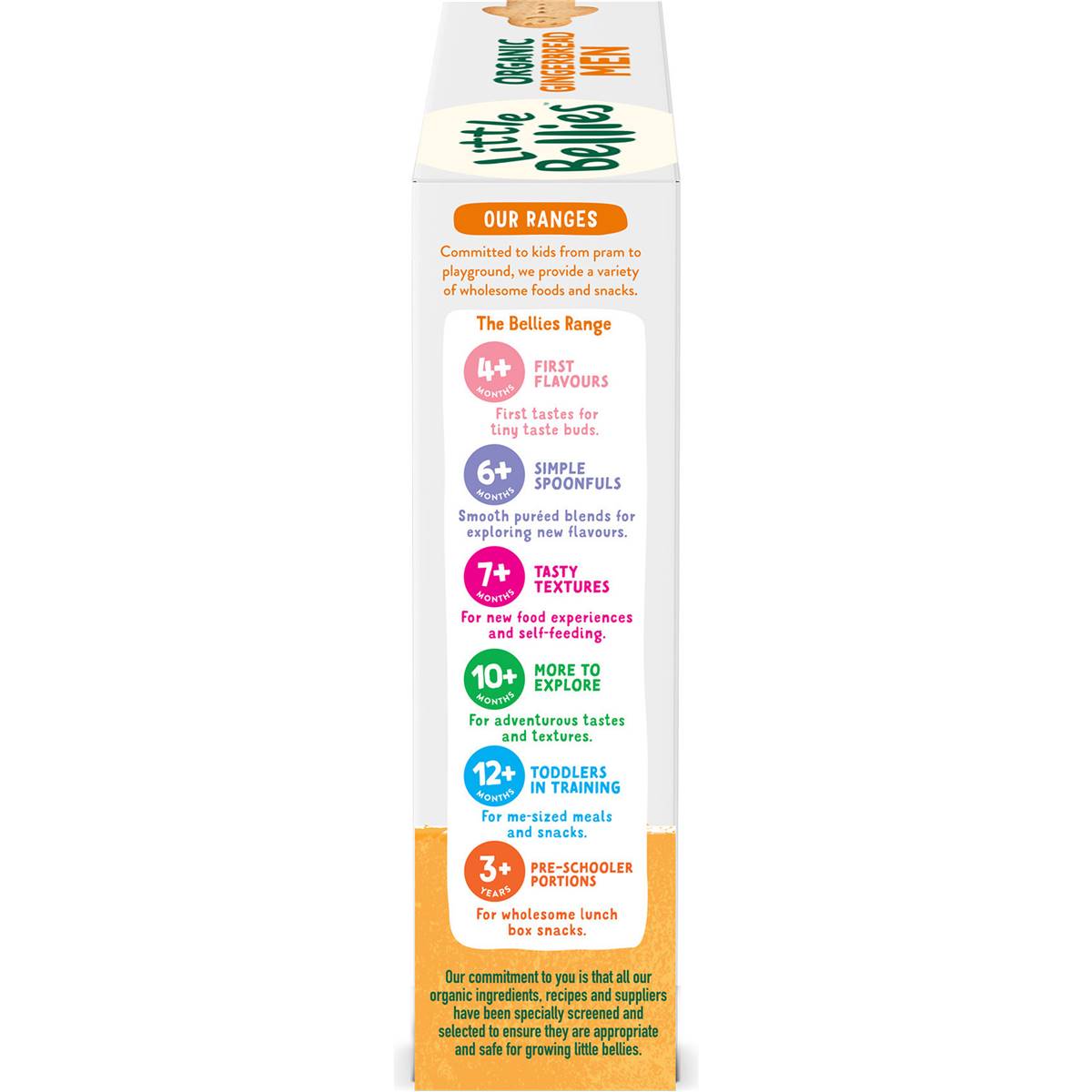 Little Bellies Gingerbread Men 130g