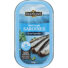 Deep Cove Sardines In Springwater 125g
