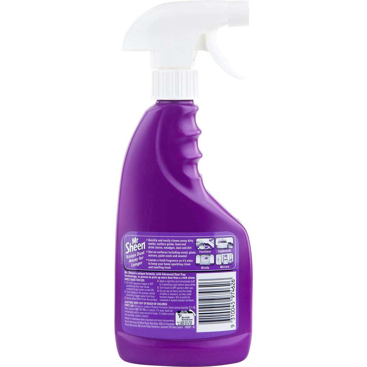 Mr Sheen Trigger Spray Multi Surface Polish Pot Pourri 375ml