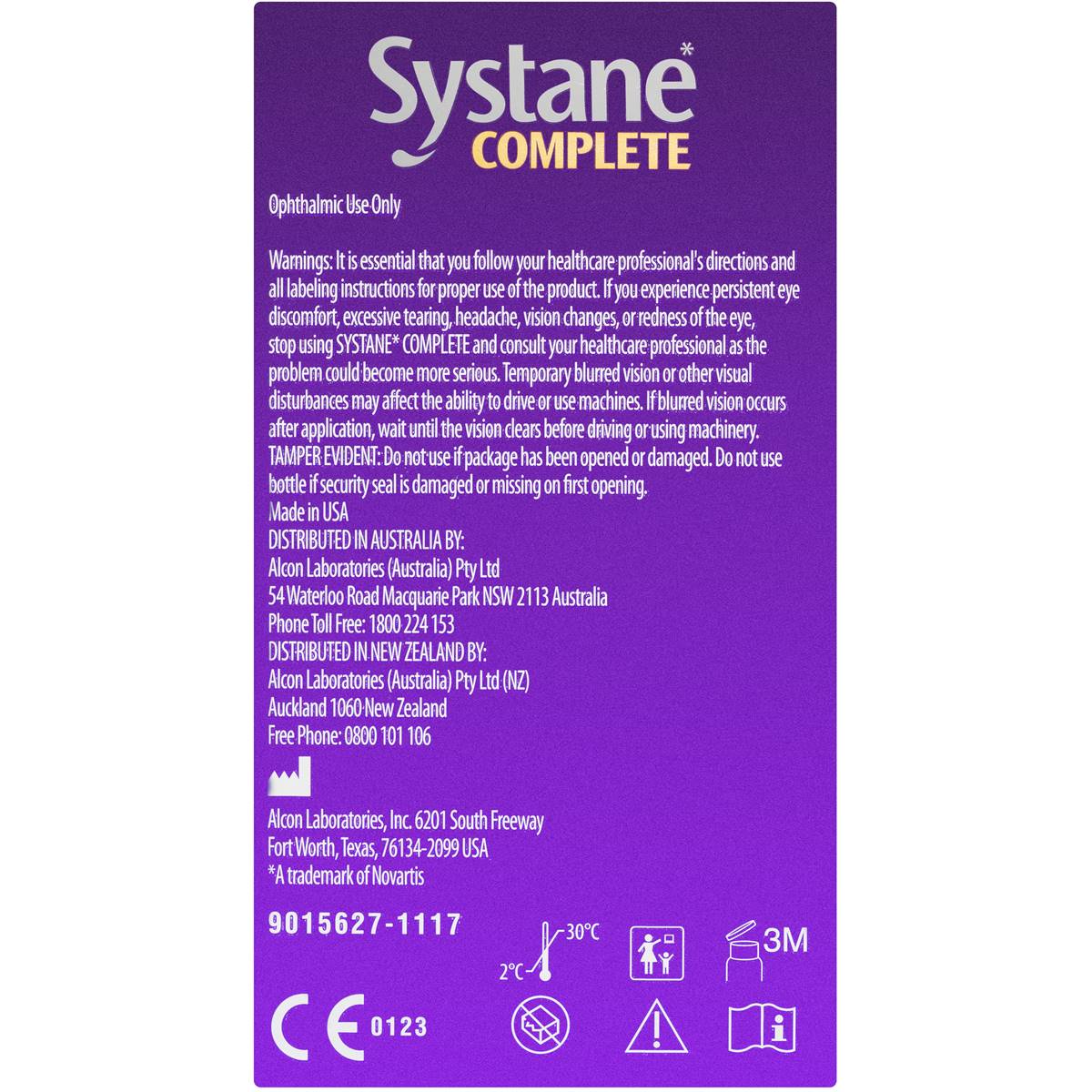 Systane Complete Lubricant Eye Drop 10ml