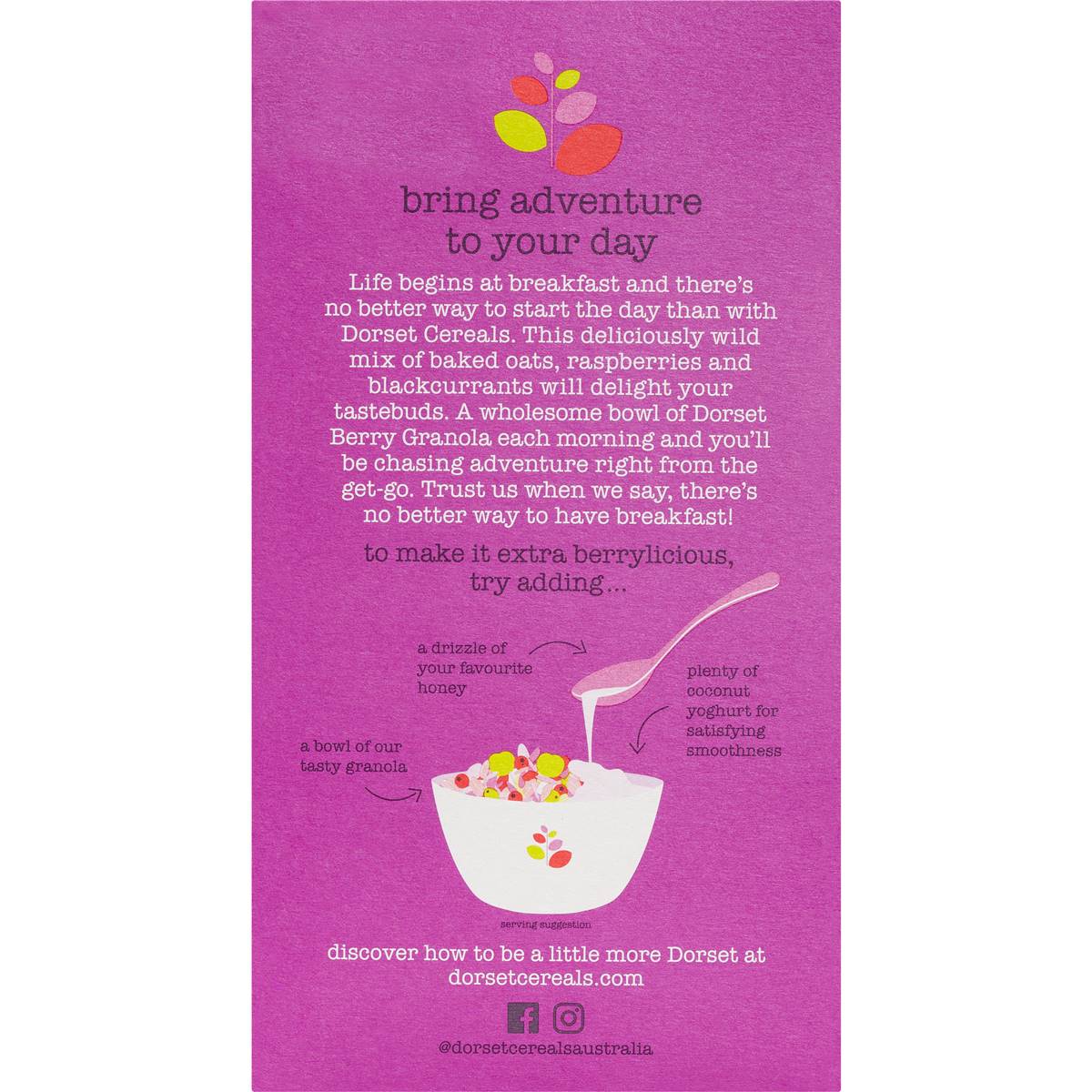 Dorset Berry Granola 450g
