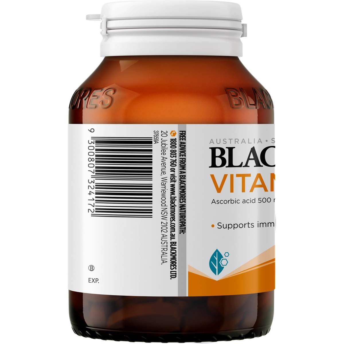 Blackmores Vitamin c 500mg Immune Support Tablets 120 Pack