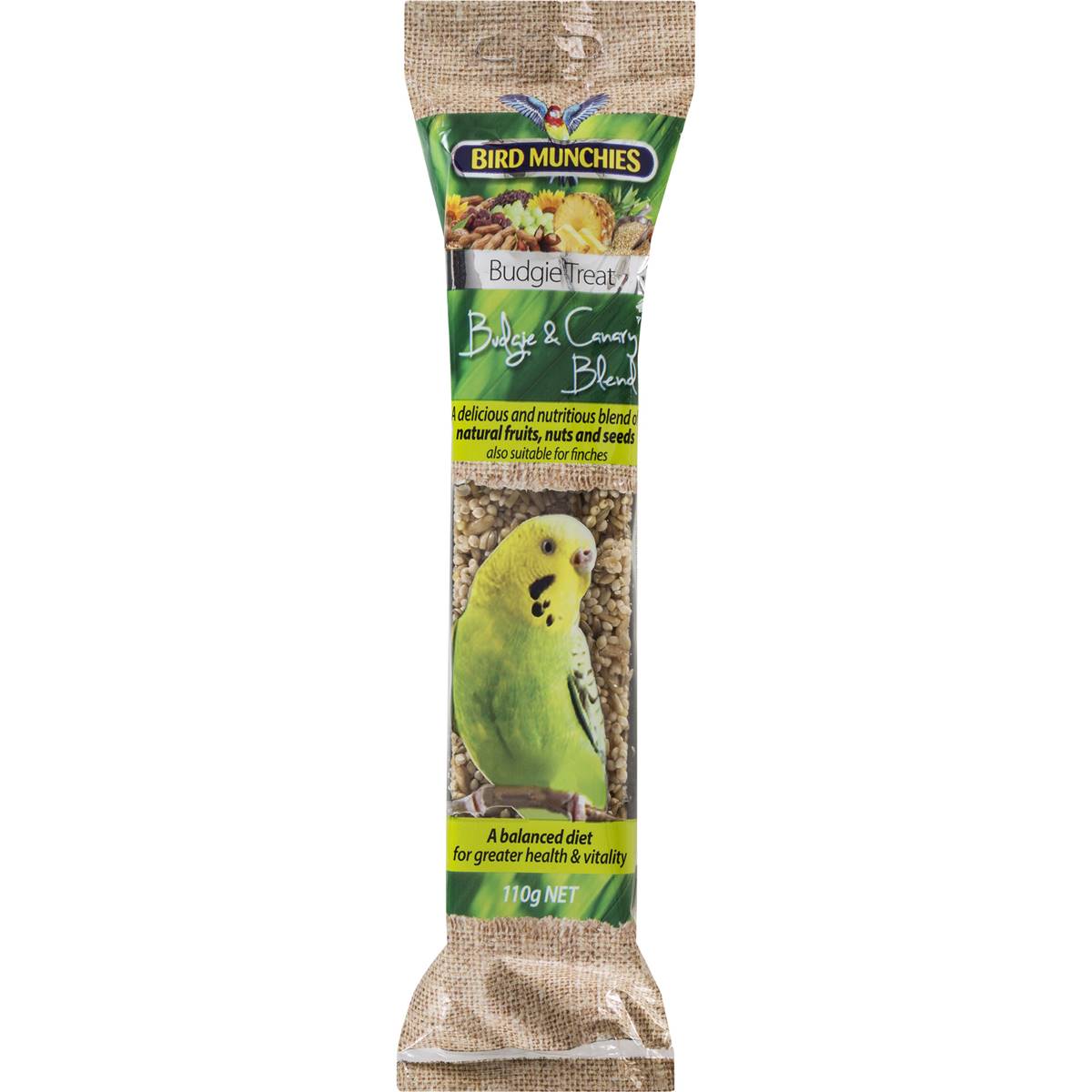 Bird Munchies Budgie Treat Budgie & Canary Treat 110g