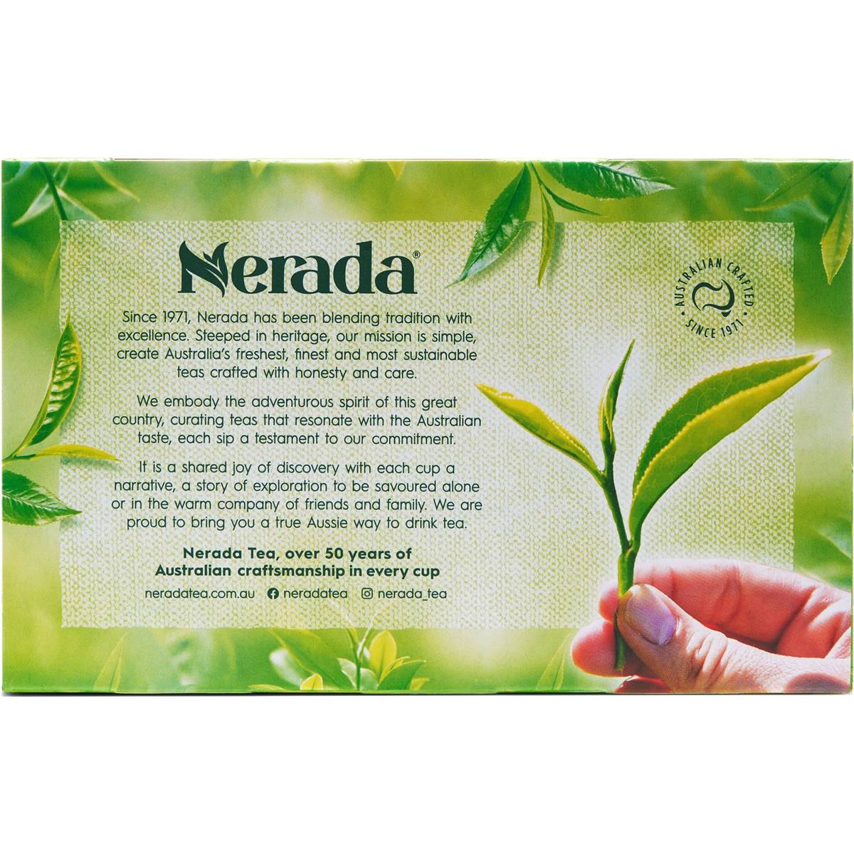 Nerada Tea Bags 50 Pack 100g