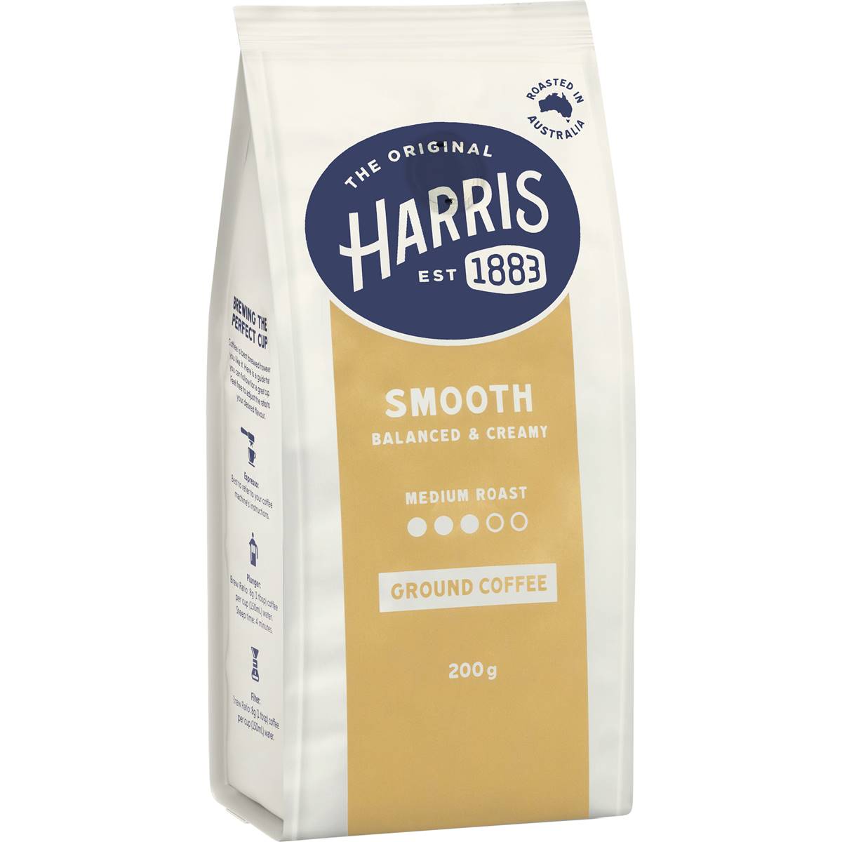 Harris Coffee Ground Smooth 200g