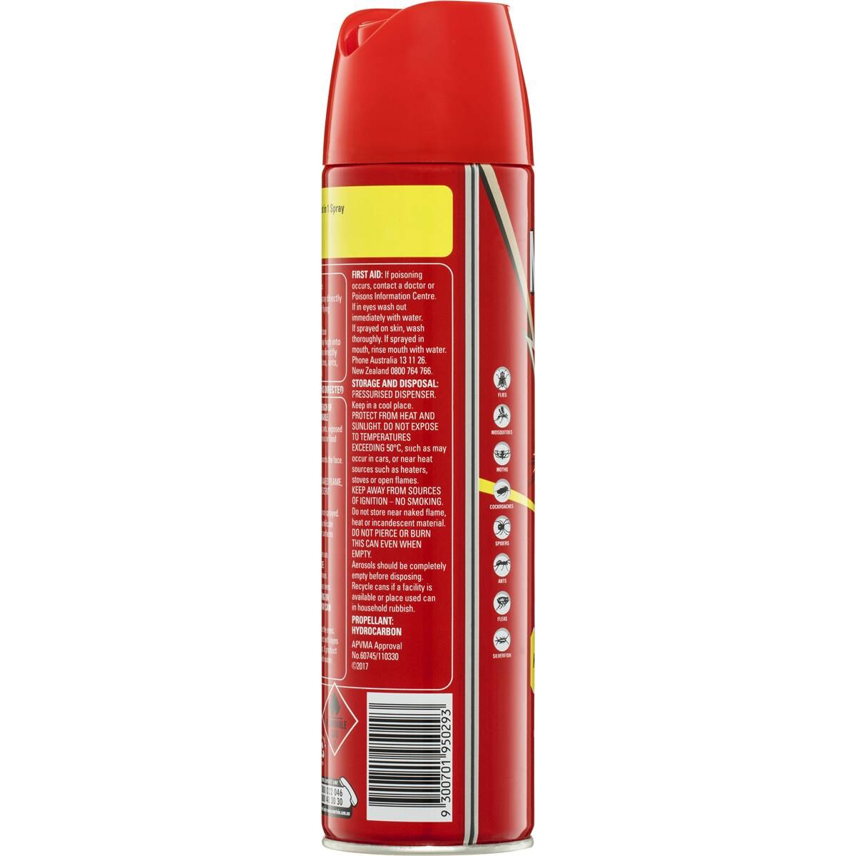 Mortein Odourless Flying Insect Spray 350g