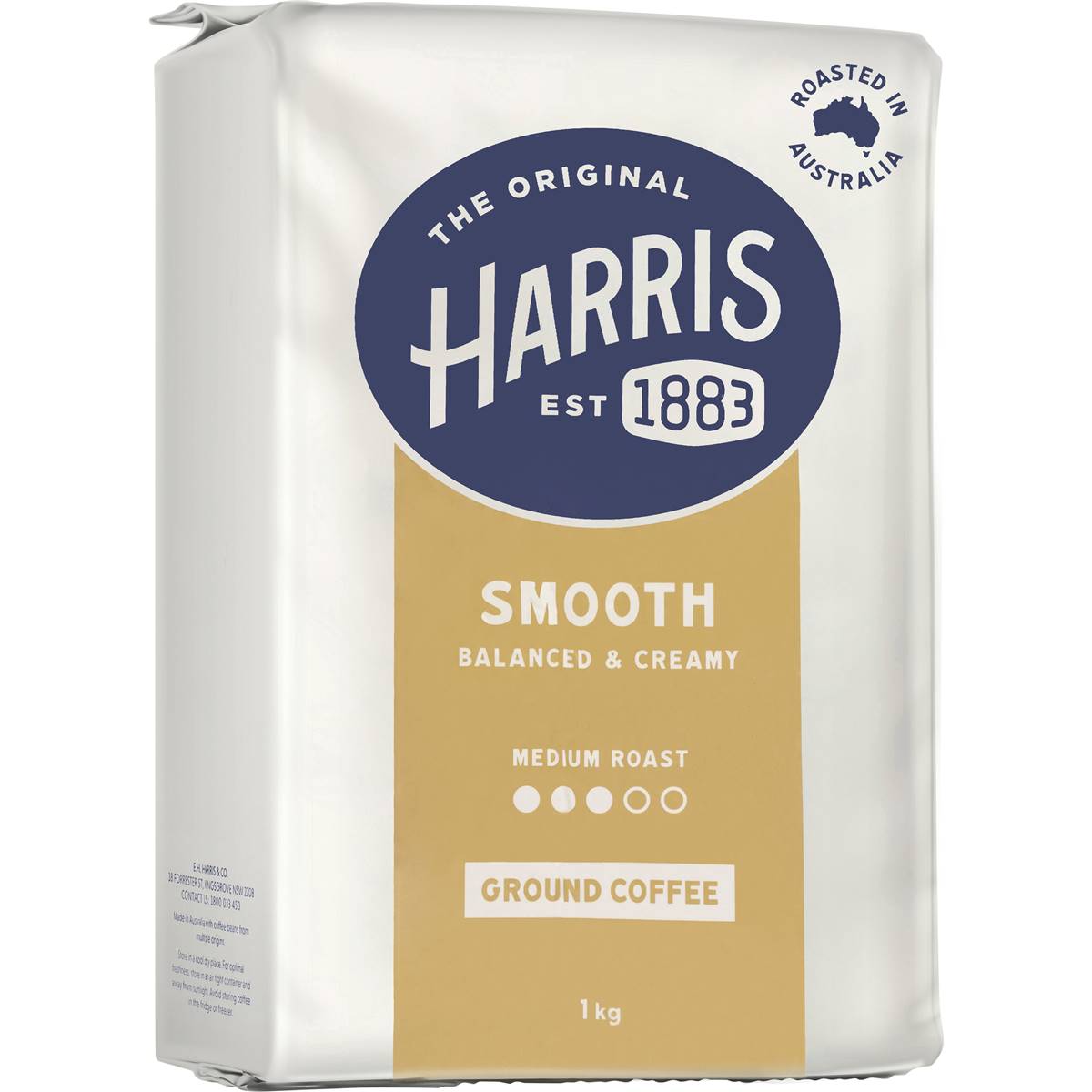 Harris Coffee Ground Smooth 1kg