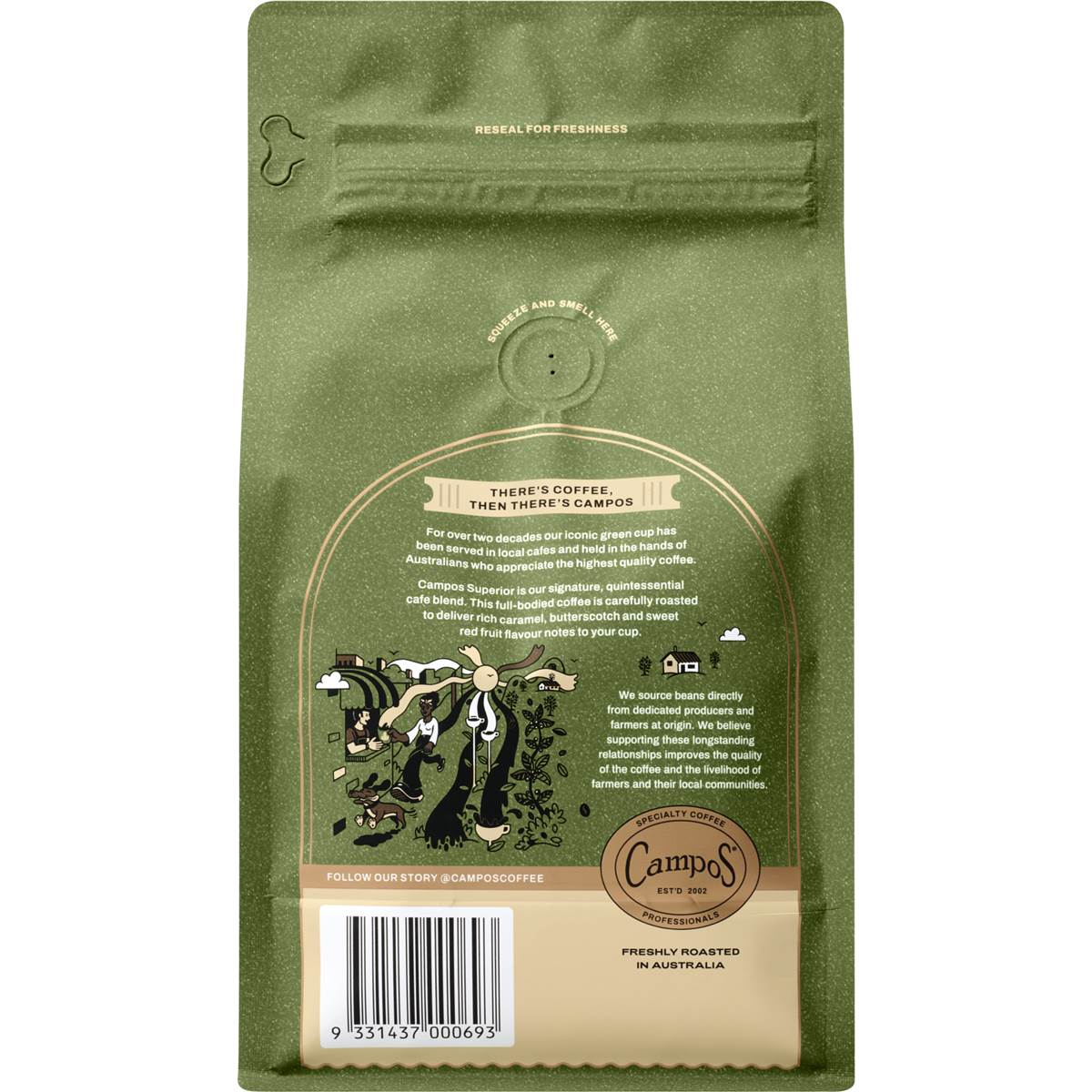 Campos Superior Coffee Beans 500g