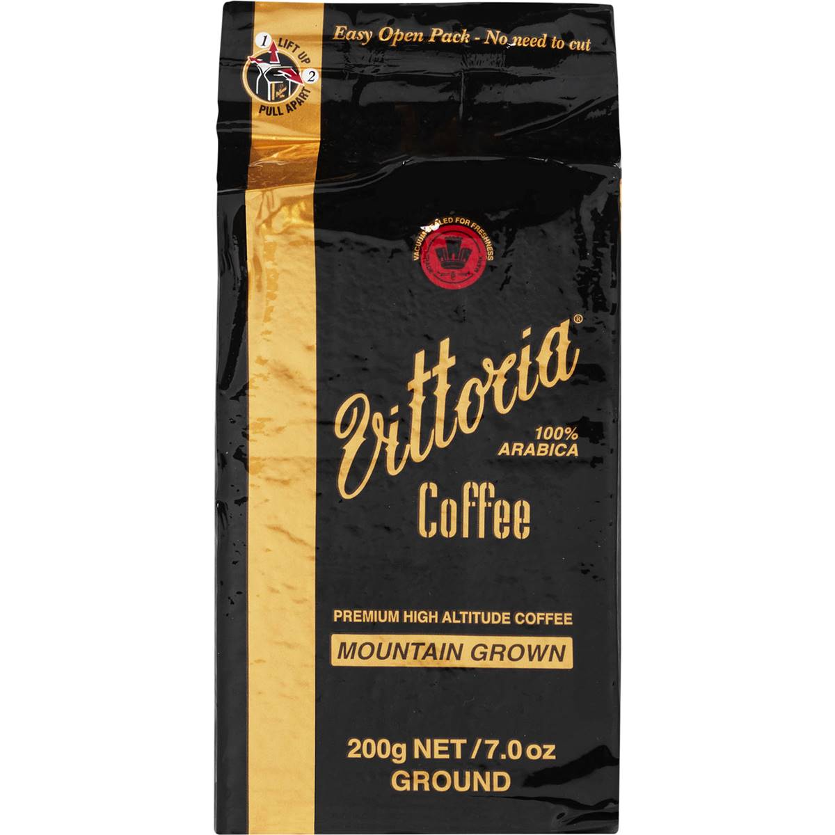 Vittoria Mountain Grown Ground Coffee 200g