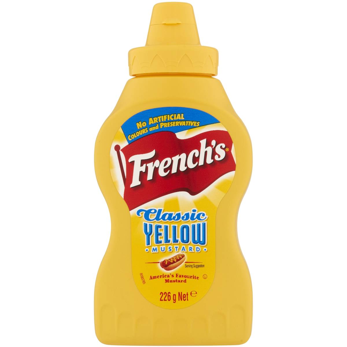 French's Classic Yellow American Mustard 226g