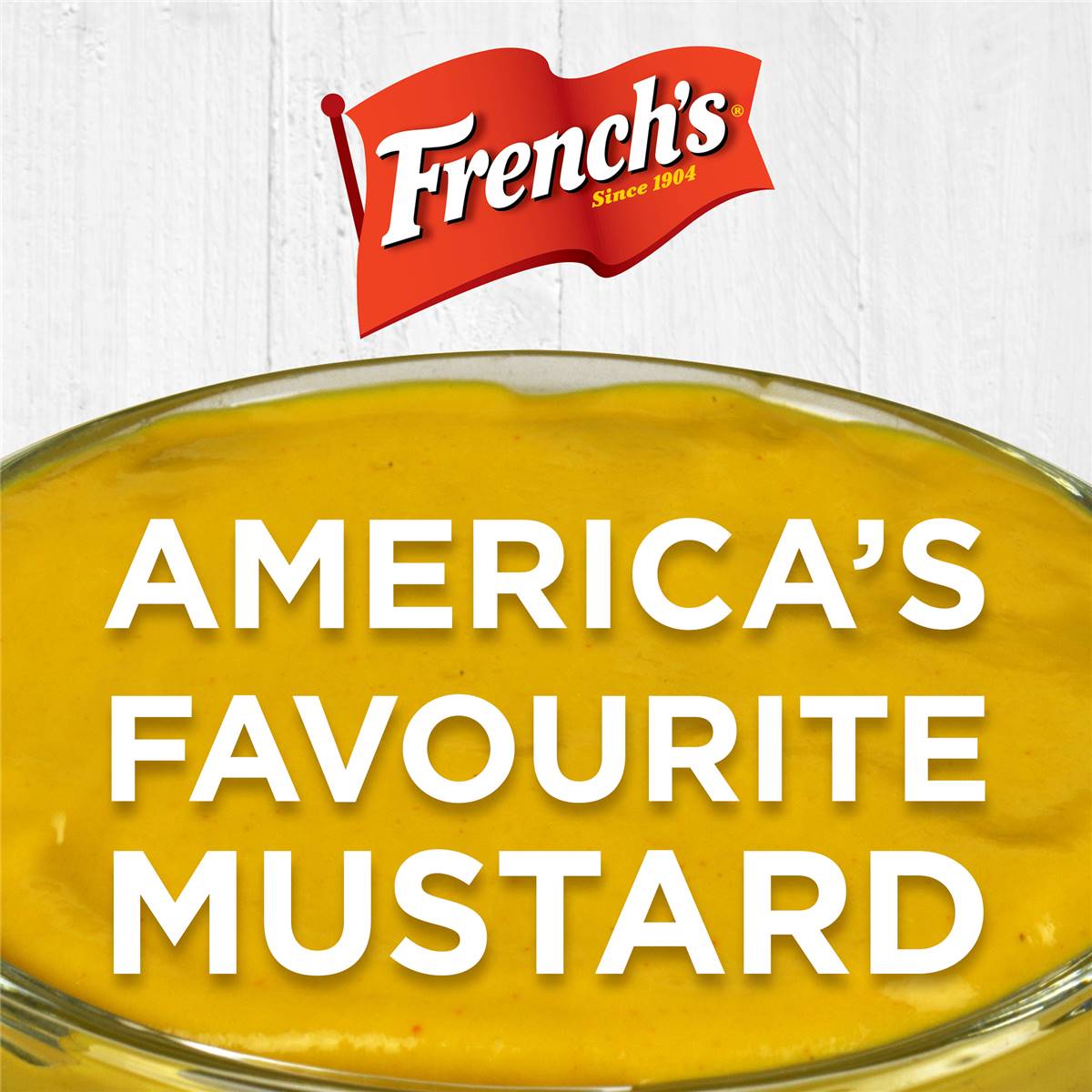 French's Classic Yellow American Mustard 226g