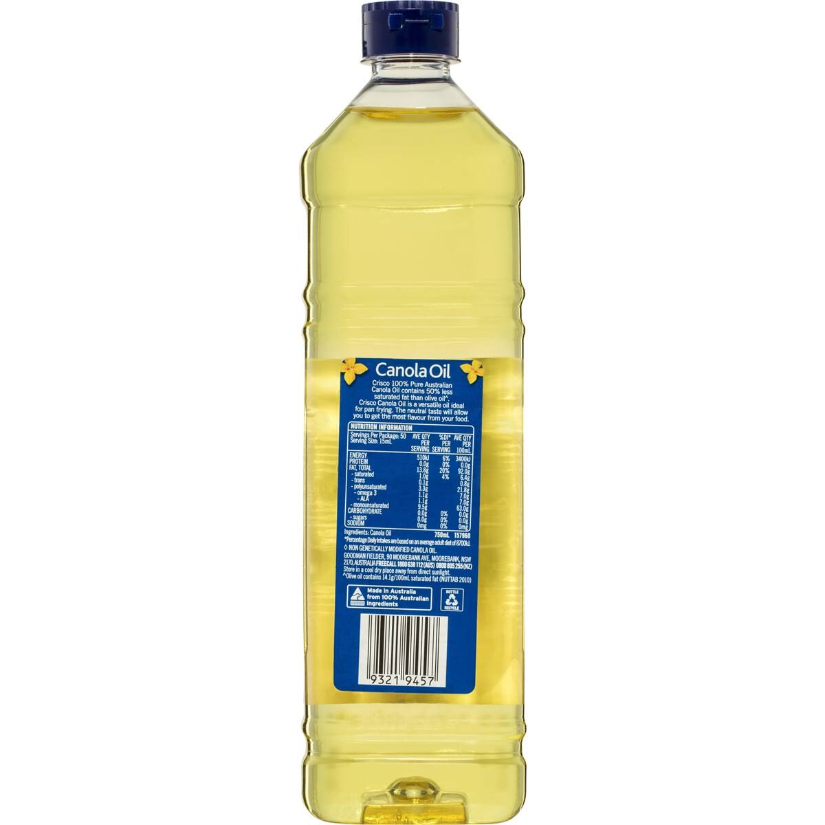 Crisco Canola Oil 750ml