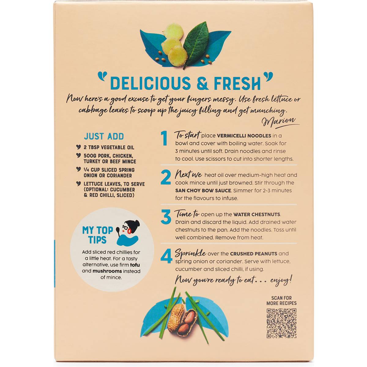 Marion's Kitchen San Choy Bow Meal Kit 342g