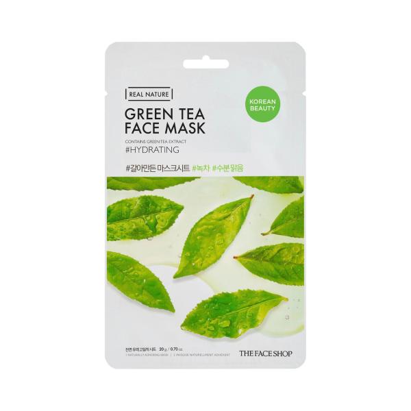 REAL NATURE GREEN TEA FACE MASK 20G