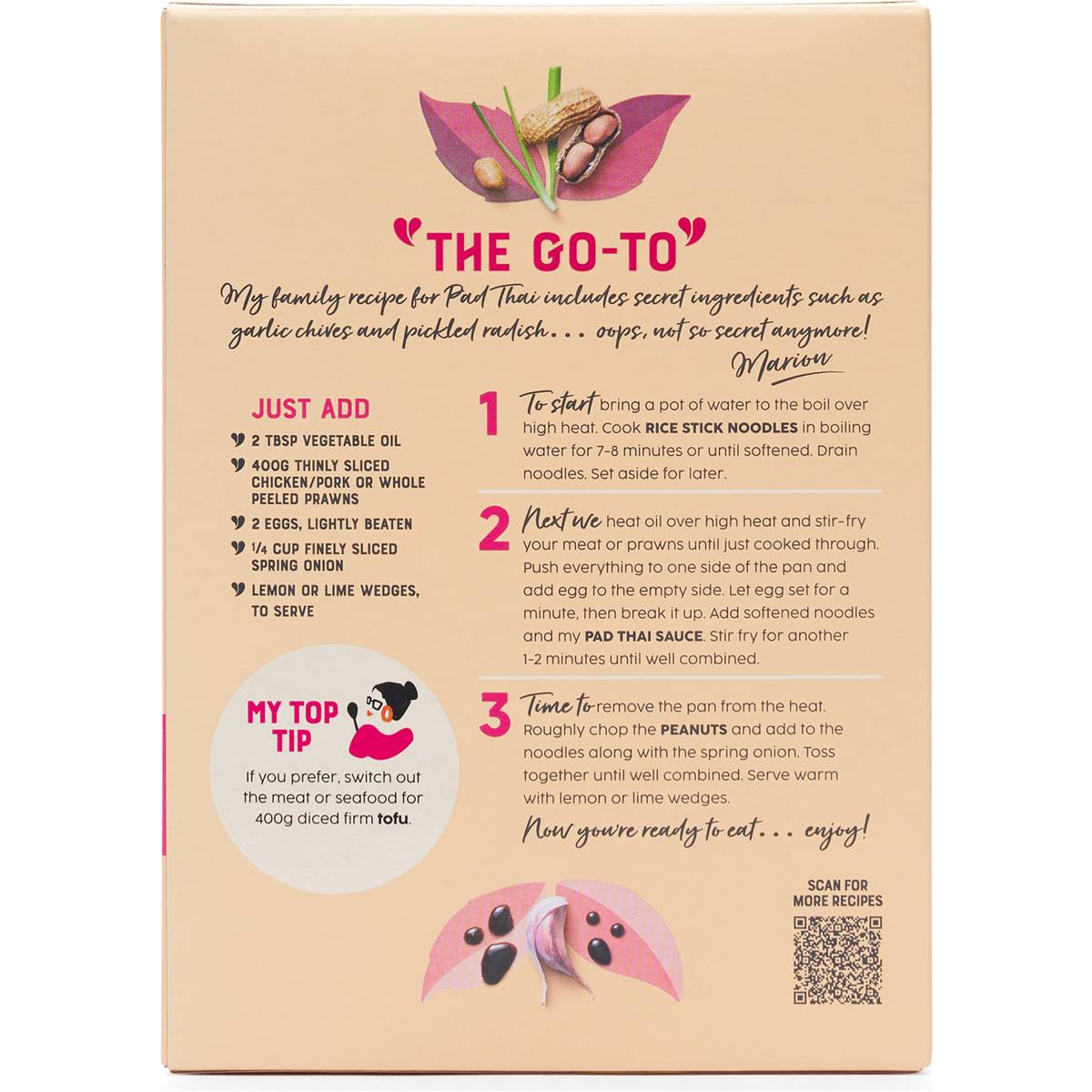 Marion's Kitchen Pad Thai Meal Kit 358g