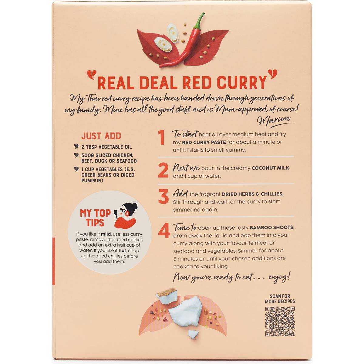 Marion's Kitchen Thai Red Curry Meal Kit 394g