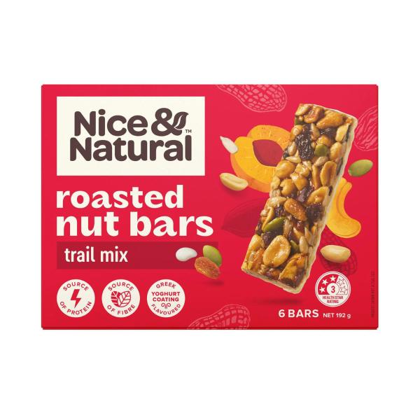Nut Bars Trail Mix Multipack Snacks 6 Pack