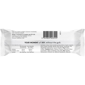Health Lab Plant Protein Bar Choc Caramel Fudge Cake 50g