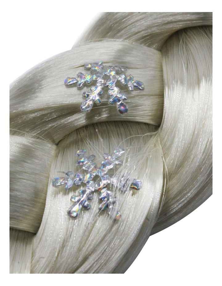 Long Blonde Character Braid Accessory