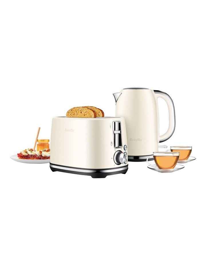 The Brunch Set Toaster & Kettle in Cream LKT822CRM2IAN1