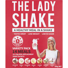 The Lady Shake Diet High Protein Low Sugar Variety Pack Meal Replacement 56g x 14 pack