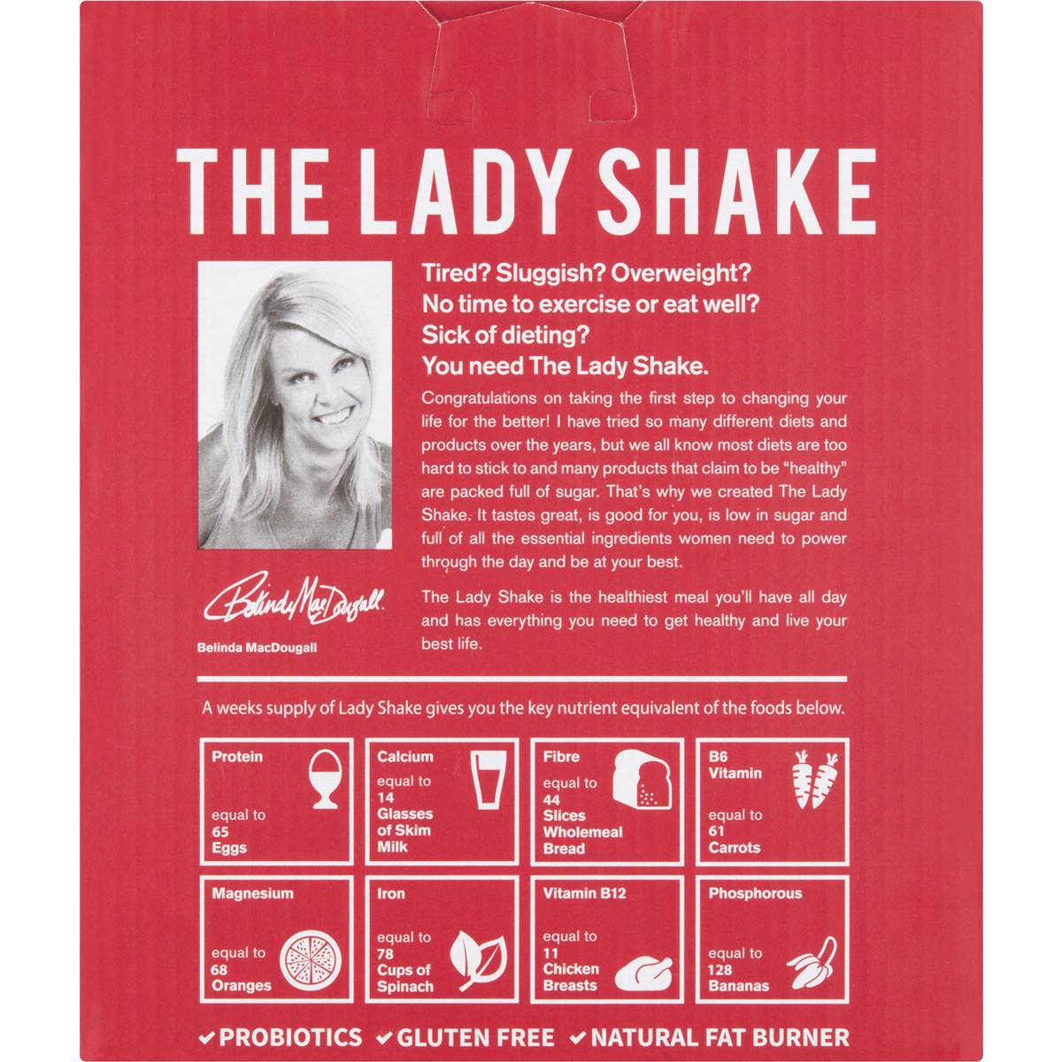 The Lady Shake Diet High Protein Low Sugar Variety Pack Meal Replacement 56g x 14 pack