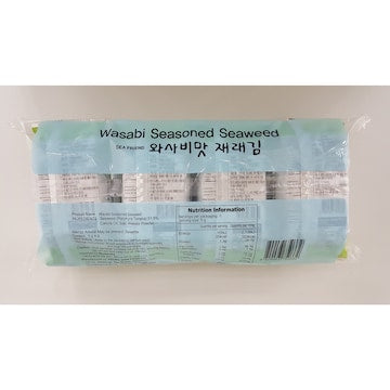 Sea Friend Wasabi Seasoned Seaweed 8 pack