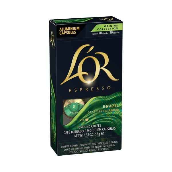 Espresso Brazil Intensity 8 Coffee Capsules