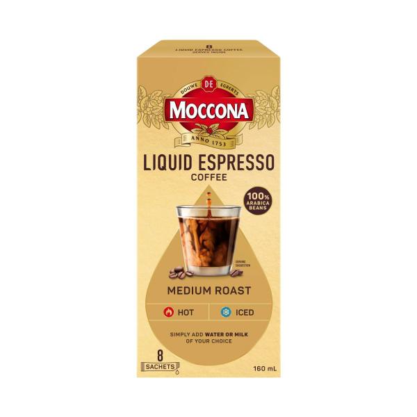 MOCCONA LIQUID ESPRESSO MEDIUM ROAST CONCENTRATE 8PK