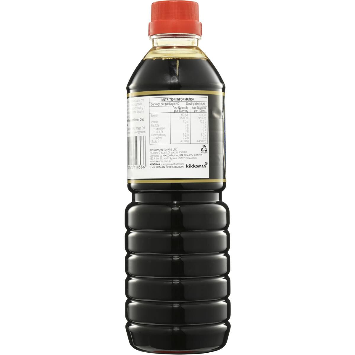 Kikkoman Soy Sauce Soy 600ml
