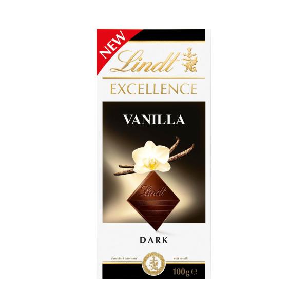 LINDT EXCELLENCE VANILLA CHOCOLATE BLOCK 100G