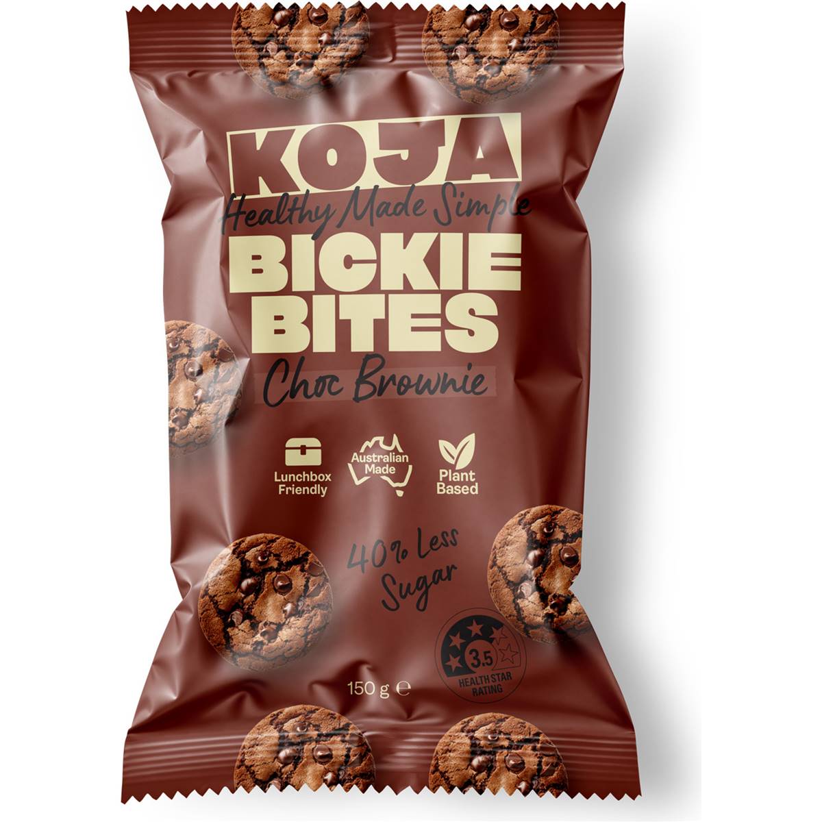 Koja Bickie Bites Choc Brownie 150g