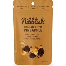 Nibblish Chocolate Dipped Pineapple 100g