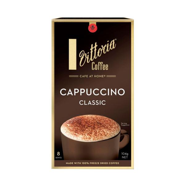 VITTORIA CAPPUCCINO COFFEE SACHETS 8PK