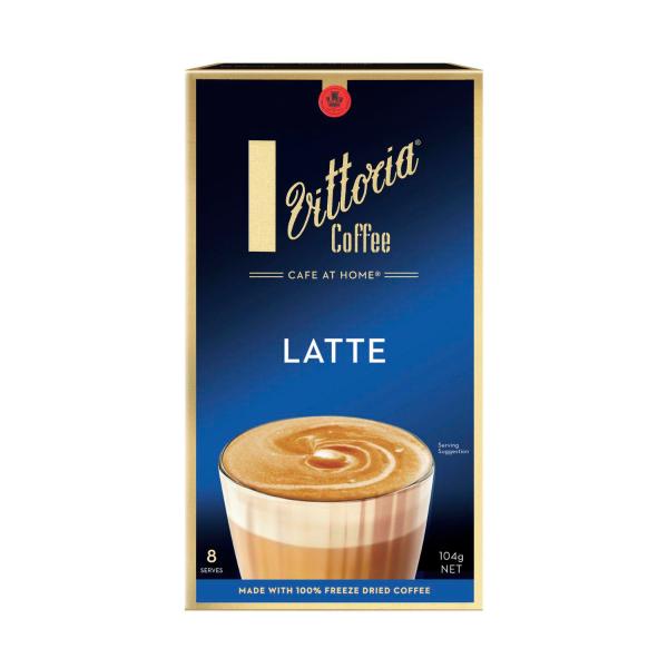 VITTORIA LATTE COFFEE SACHETS 8PK