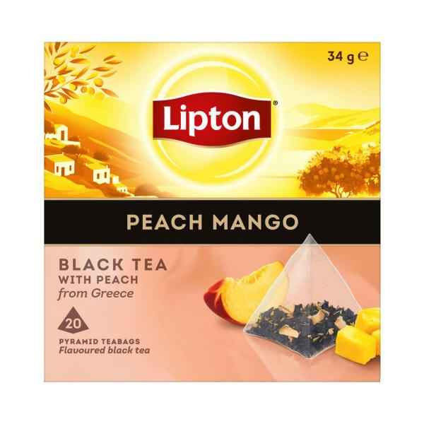 Specialty Black Tea Bags Peach & Mango
