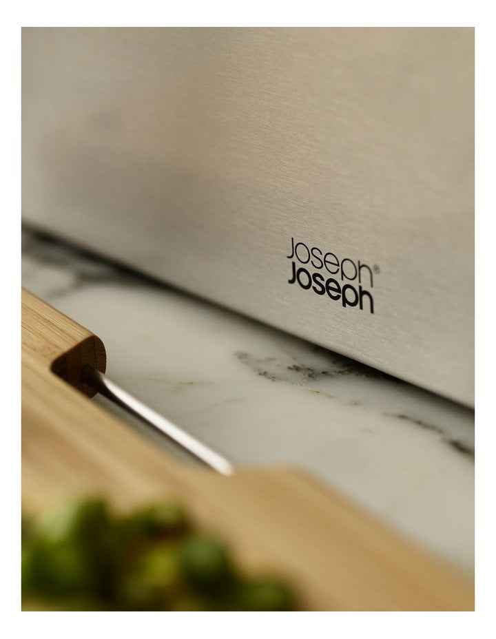 Folio Steel Bamboo 3 Piece Board Set in Stainless Steel