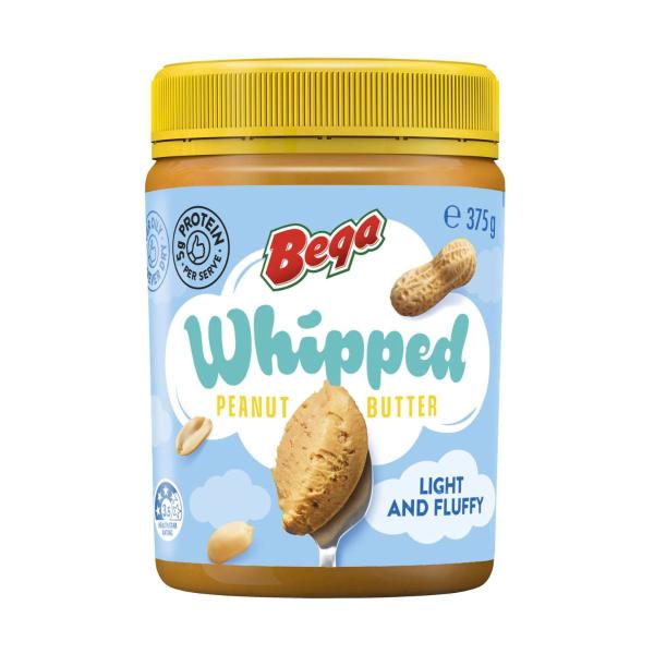 BEGA WHIPPED PEANUT BUTTER 375G