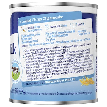 Nestle Sweetened Condensed Milk 395g