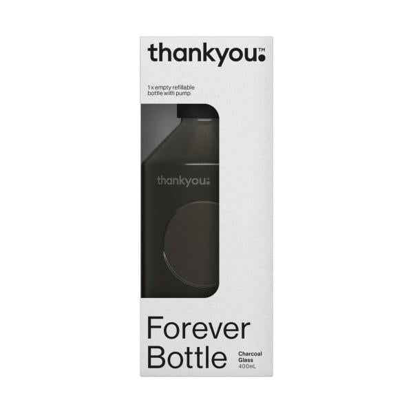 Forever Bottle Charcoal Glass