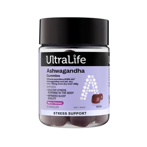 ULTRALIFE ASHWAGANDHA GUMMIES 72PK