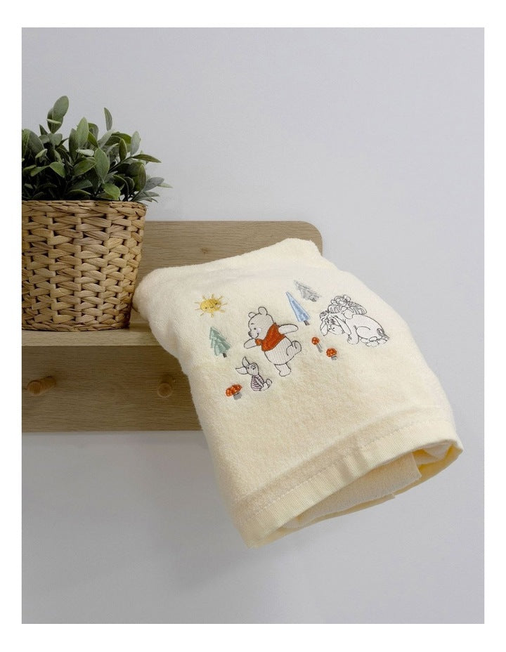 Winnie The Pooh Bath Towel in Yellow