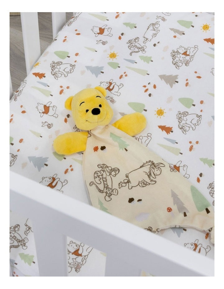 Winnie The Pooh Comforter Toy in Yellow