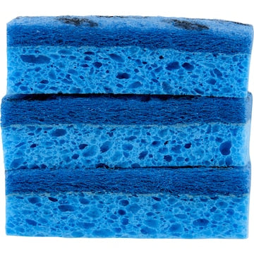 Vileda Anti-Bacterial Sponge Scourer Non-Scratch 3 pack