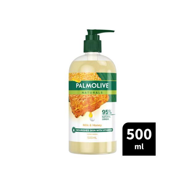 Naturals Hand Wash Milk And Honey Pump