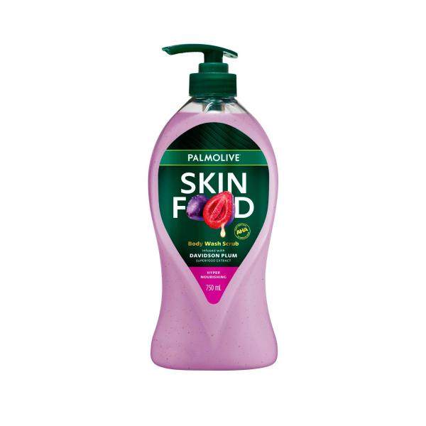 PALMOLIVE SKIN FOOD BODY WASH DAVIDSON PLUM 750ML