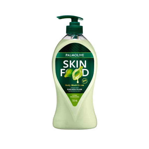 PALMOLIVE SKIN FOOD BODY WASH KAKADU PLUM 750ML