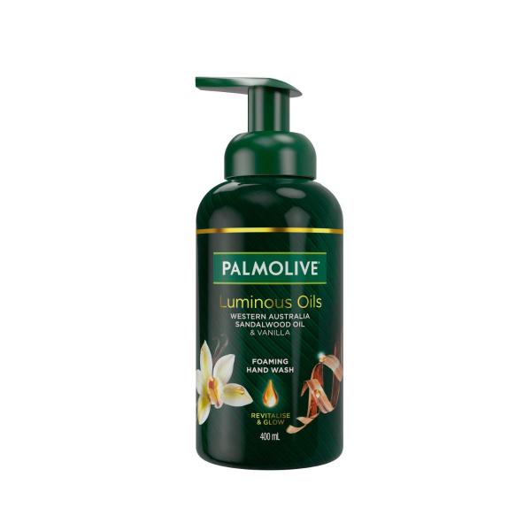 PALMOLIVE LUMINOUS OILS FOAMING HAND WASH SANDALWOOD & VANILLA 400ML
