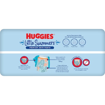 Huggies Little Swimmers Swim Nappies Large (15kg+) 10 pack